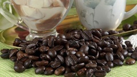 Кофе ароматизированный Крем Карамель Арабика РЧК Santa-Fe 1кг