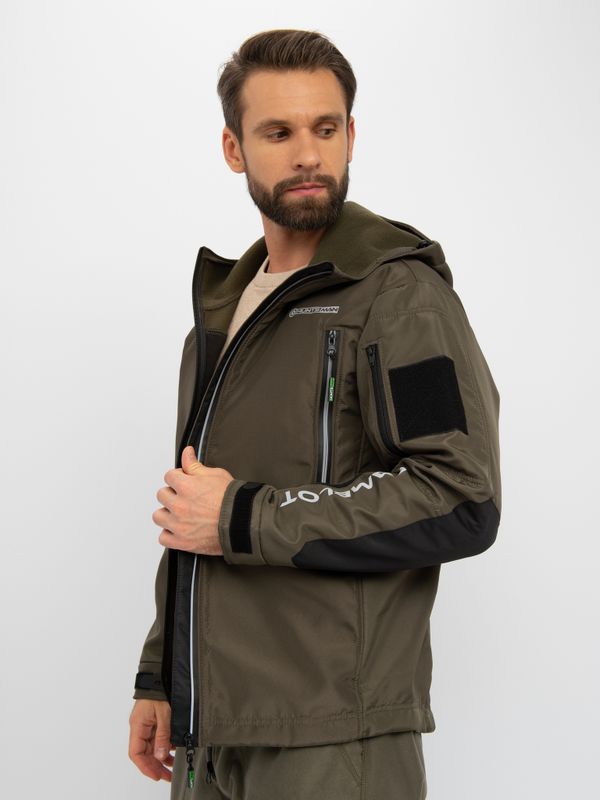 Куртка демисезонная Камелот ткань Softshell цвет Хаки