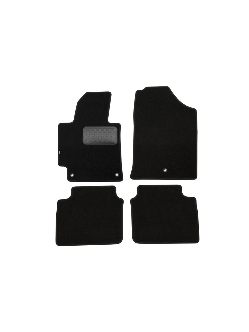 Коврики в салон для HYUNDAI Elantra 2015-2019, седан, 4 шт. (текстиль) KVR02205601210KH