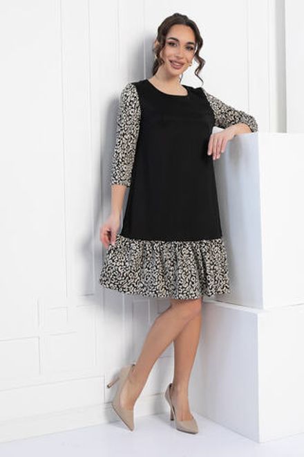 Платье Фиона (черное) П12956-10М LT Collection