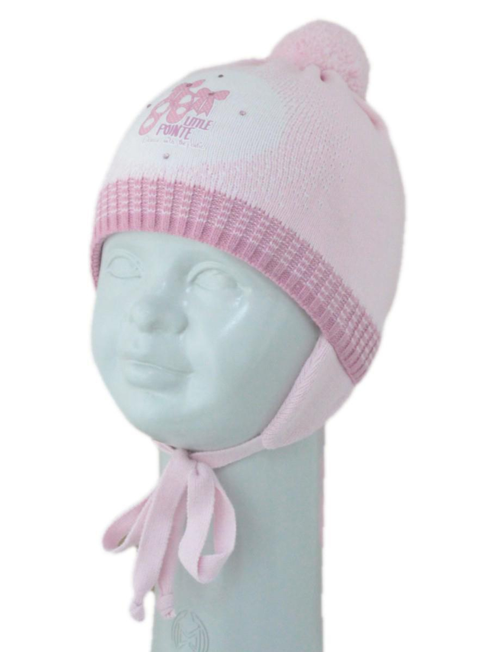 Шапка детская SELFIE CZd 1 POINTE ACR-Н (на подкладке) пастельно-розовый р-р 46-48