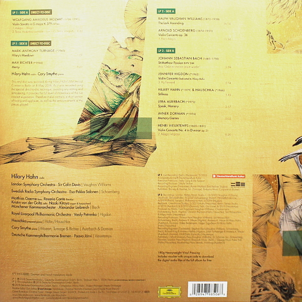 Hilary Hahn / Retrospective (2LP)