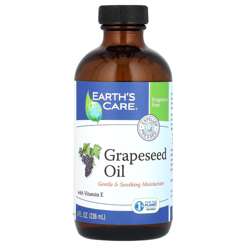 Earth's Care, масло из виноградных косточек, 236 мл (8 жидк. унций)