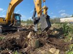 Корчеватель пней Раптор на экскаватор Hitachi