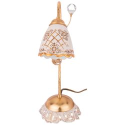 ЛАМПА НАСТОЛЬНАЯ "ELEGANZA" ПАТРОН E14 ДИАМЕТР 14,5 СМ ВЫСОТА 35 СМ