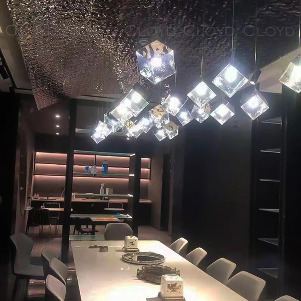 Подвесной светильник Cloyd CUBIT P1 / хром (арт.11046)