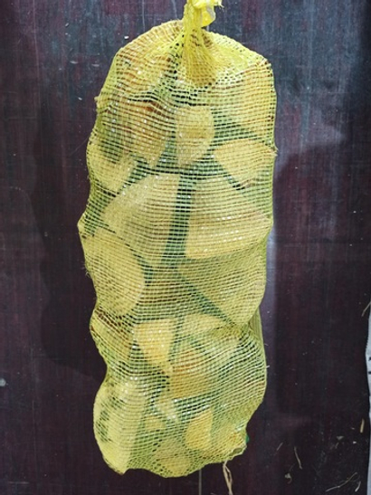 Дрова ольха камерной сушки 12 кг в сетке