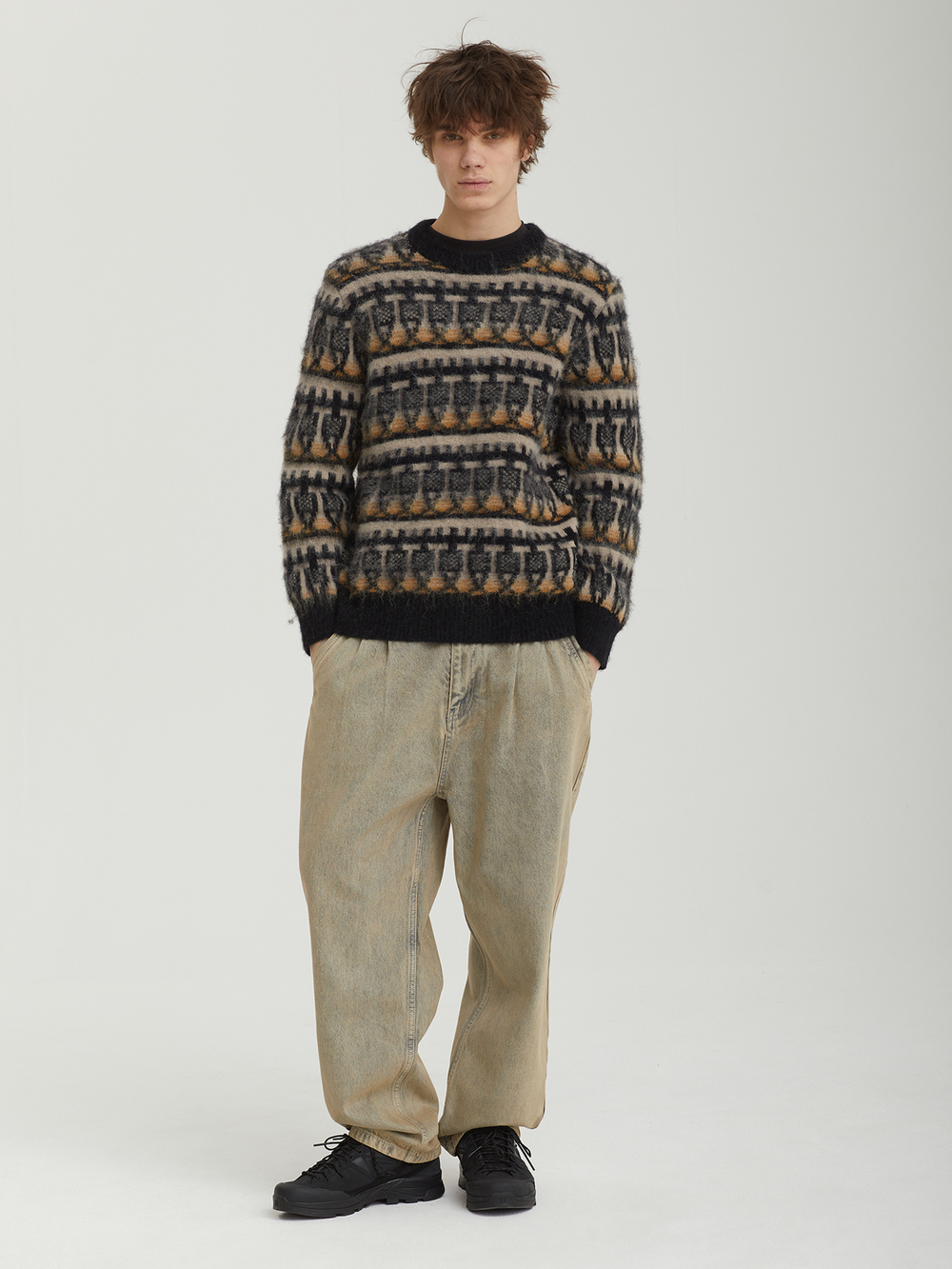 Мужской Свитер Ttt Repeat Knitted