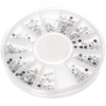 Украшение для нейл-арта «VivA Manicur- Стразы», прозрачные, в пакете, 7*7 см