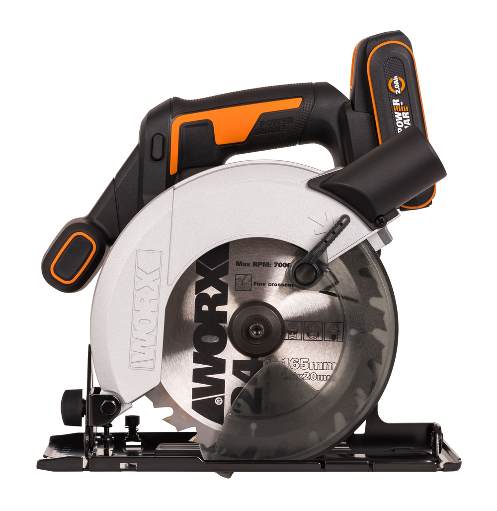 Дисковая пила аккумуляторная WORX WX526