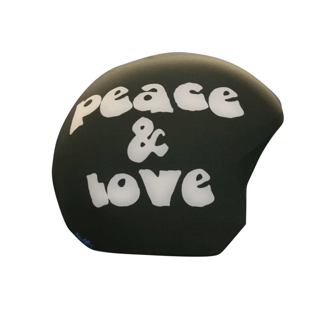 Нашлемник Peace&Love, one size