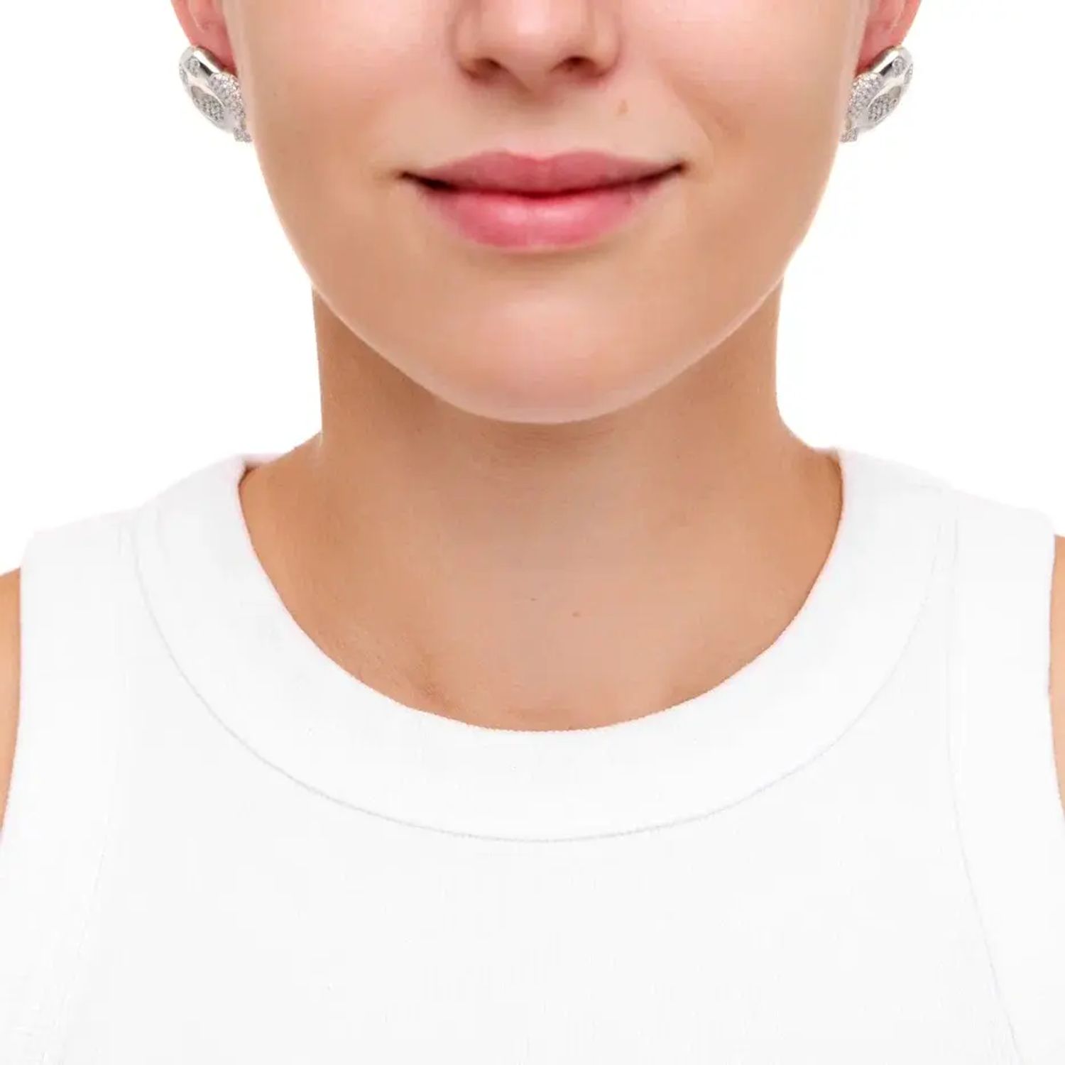 Серьги Mushroom Cap Earring - Silver