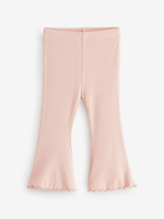 Легинсы-клеш для девочки Next B60-042, 5 шт., Черный, Бежевый, Розовый