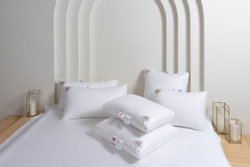 Подушка трехкамерная упругая 68х68 German Grass 3D Thermo Down Grass с эффектом терморегуляции с бортиком