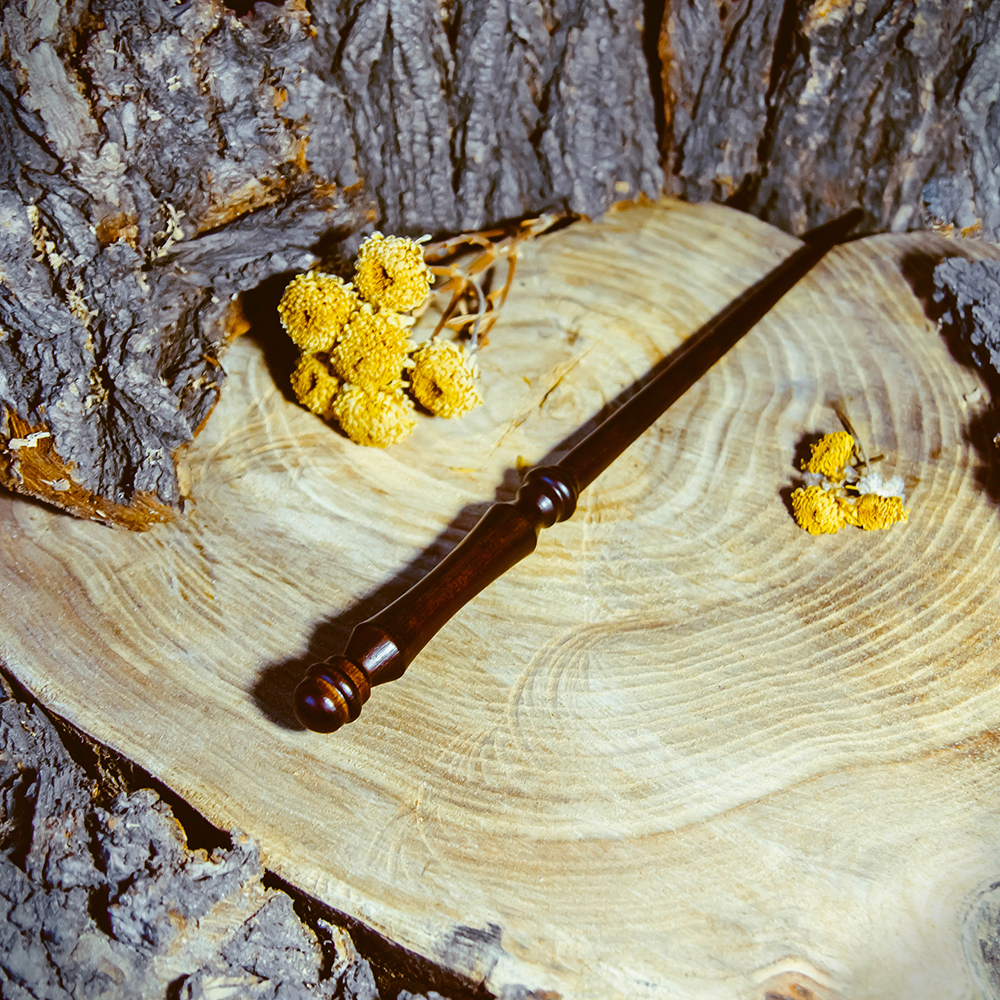 Указка для учителя из натурального дерева Сибирский кедр 300 мм. U2