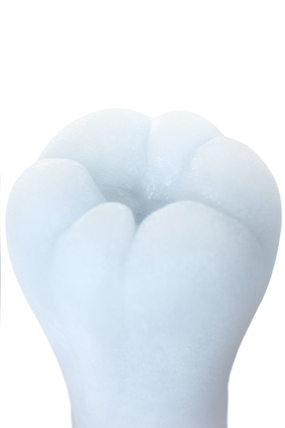 Мастурбатор-вагина с пластинами для нагрева Men sMax ORB warmer (Цвет: белый)