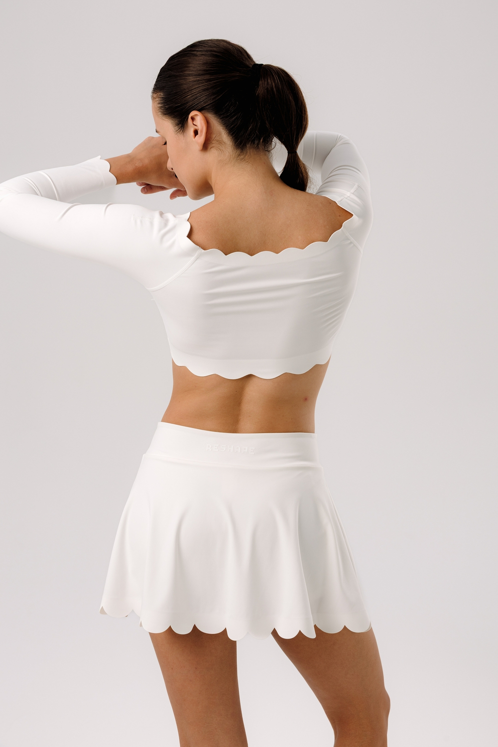 Юбка-шорты с волнообразным краем