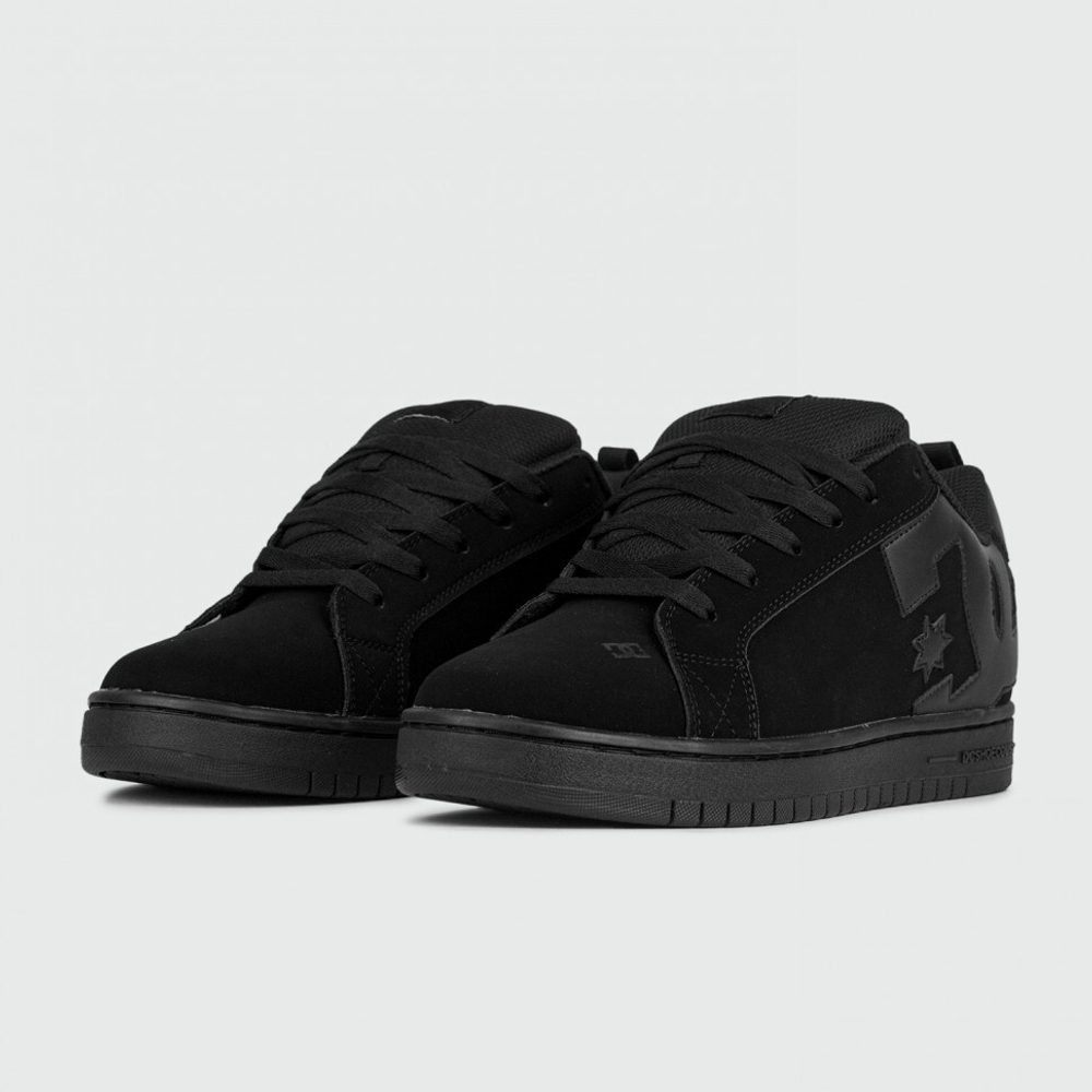 кеды DC Shoes Court Graffik Triple Black