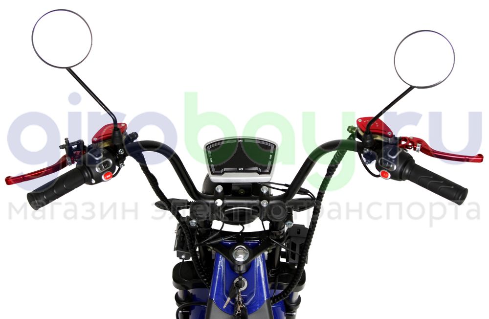 Электроскутер IKINGI M7 PRO TRIKE 3333W - Синий фото №14