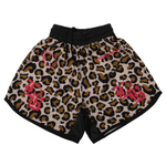Шорты Level x Black Pink Leopard Competitor