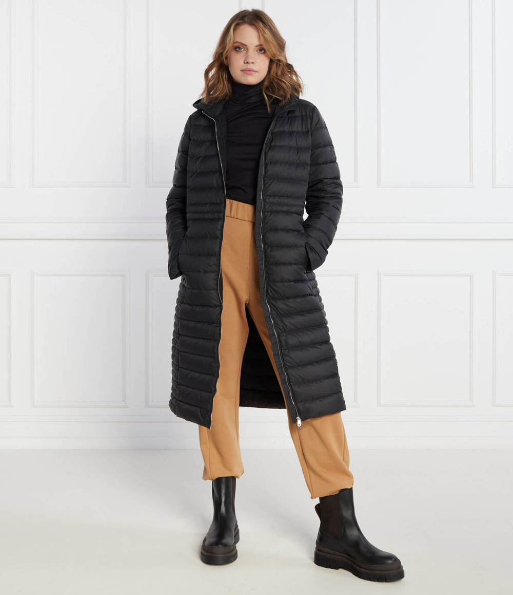 Пуховое пальто FEMININE LW MAXI Tommy Hilfiger - черный(WW0WW39861)
