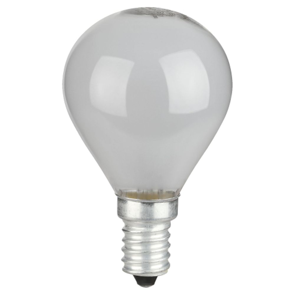 Лампочка ЭРА P45 40Вт Е14 / E14 230В накаливания шар матовый