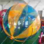 Аттракцион Водный шар ПВХ «Оранжево-синий», 2*2*2 м