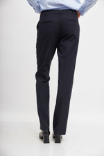 Брюки под классику Marc Aurel 93236 черный отвороты