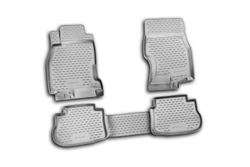 Коврики Standard, в салон INFINITI FX35 2003-2009, 4 шт. (полиуретан, чёрные) Element.NLC.76.01.210