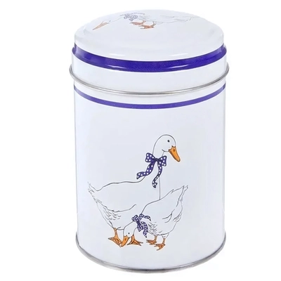 Банка жестяная Гуси Ц99h145v110-01340