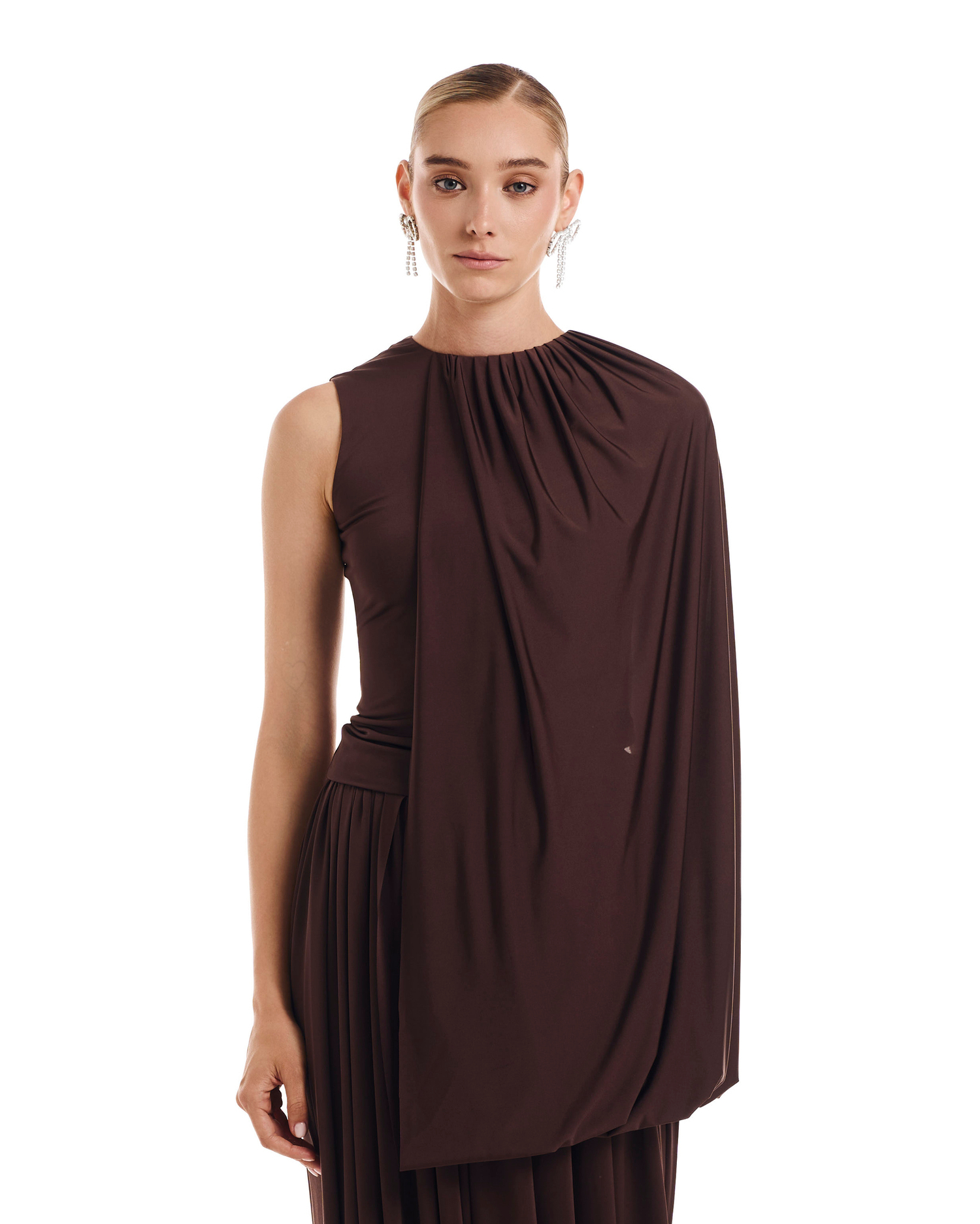 Топ коричневый из масло (Камила)