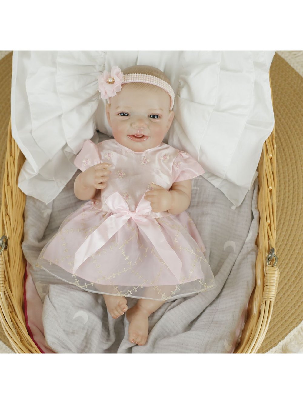 Кукла Реборн виниловая LifeReborn 45см (LR-025)