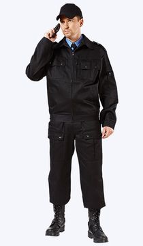 Костюм зимний "Витязь" брюки (черный)