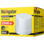 Датчик освещённости-фотореле 2500Вт IP44 NS-PC02 Navigator 71960