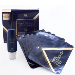Yu.R Программа моделирования овала лица на основе нитевых масок - Face Remodeling Mask (гель+8 масок), 1 шт