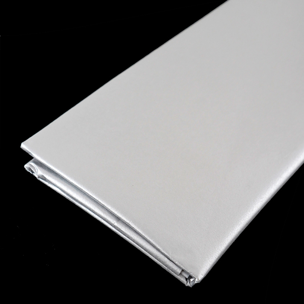 Бумага упаковочная тишью Серебро / листы 10 шт, 50*66 см