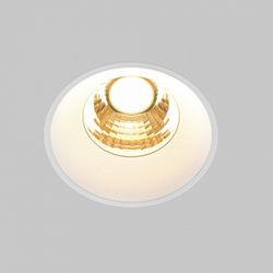 Встраиваемый светильник Maytoni Round DL058-7W2.7K-TRS-W