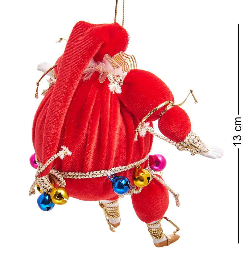 РусКукла RK-474 Кукла подвесная «Клоун шар»