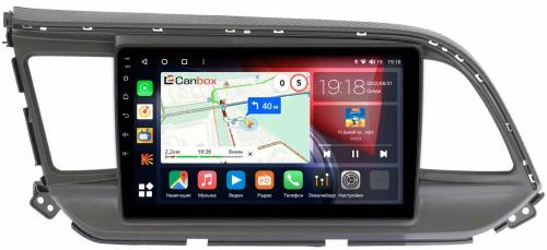 Магнитола для Hyundai Elantra 2019-2020 - Canbox 9207 Qled, Android 10, Быстрая, SIM-слот