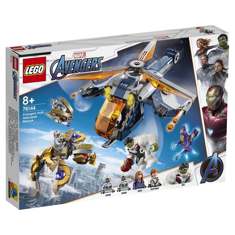 Мстители: Спасение Халка на вертолёте MARVEL Super Heroes LEGO