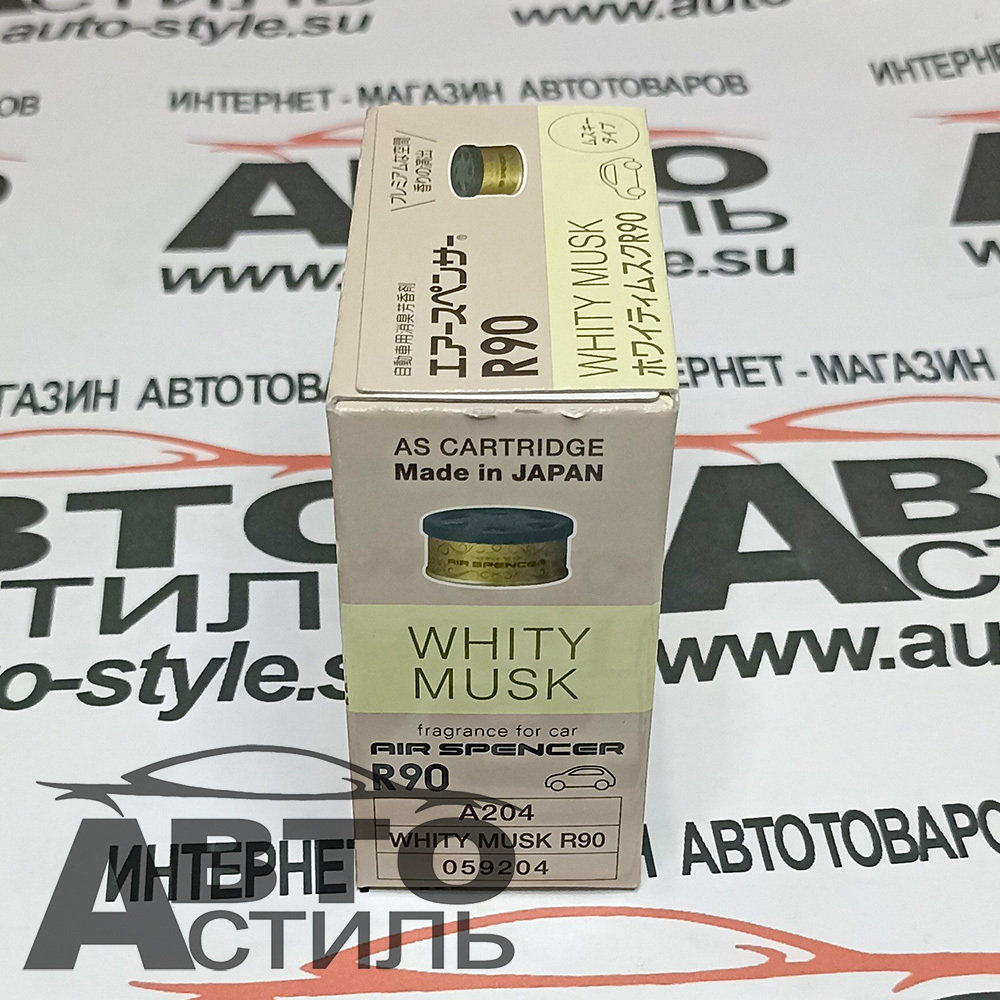 Ароматизатор в банке EIKOSHA" меловой Spirit refill  R90 - А-204 WHITY MUSK/белый мускус