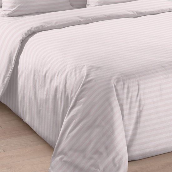 Двуспальный с европростынёй комплект постельного белья Катания осн. перкаль