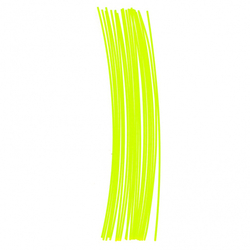 Леска для триммера, круглая нарезанная 2.4 мм х 30 см, 20 шт, тубус Flex cord Denzel