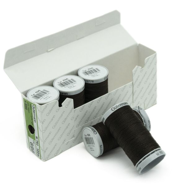 Нитки суперкрепкие Gutermann Extra Strong M782 №40 (100 метров), 5 кат. | 696 т.шоколад