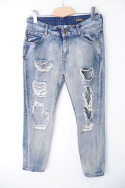 Джинсы Mango с рваным эффектом 42 размер