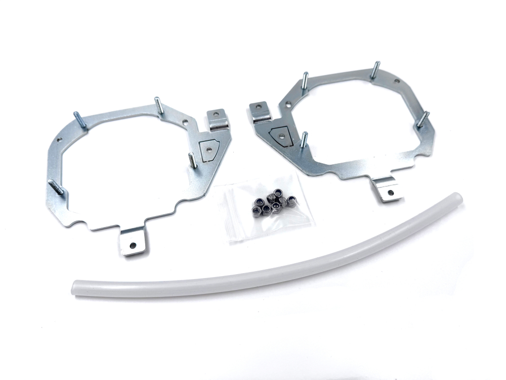 Toyota Land Cruiser Prado 150 (2017-2022) LED Тип 3 переходные рамки для замены линз (комплект, 2шт)