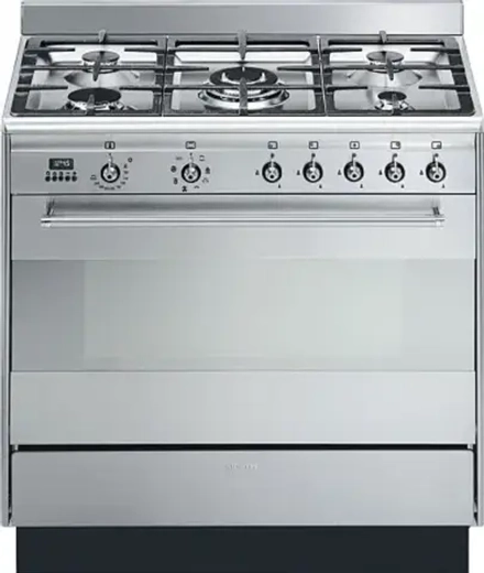 Варочный центр Smeg SUK91MFX9 (комбинированный)