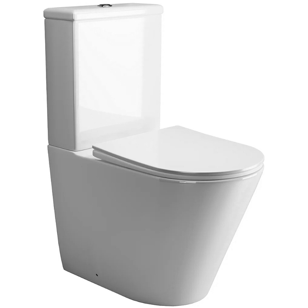 Унитаз-компакт Ceramica Nova HighLight Rimless CN1802 крышка микролифт безободковый