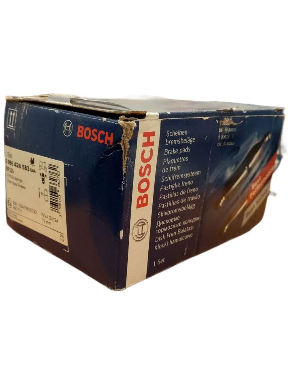 Колодки тормозные дисковые Bosch