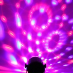 Диско-шар светодиодный «Magic» с пультом д/у, 220V, RGB (220V)